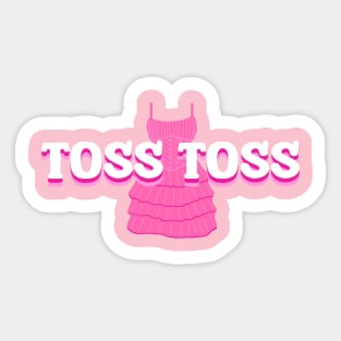 Toss Toss - Wicked The Musical Sticker